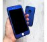 360° kryt Mate silikónový iPhone 7 Plus/8 Plus - modrý